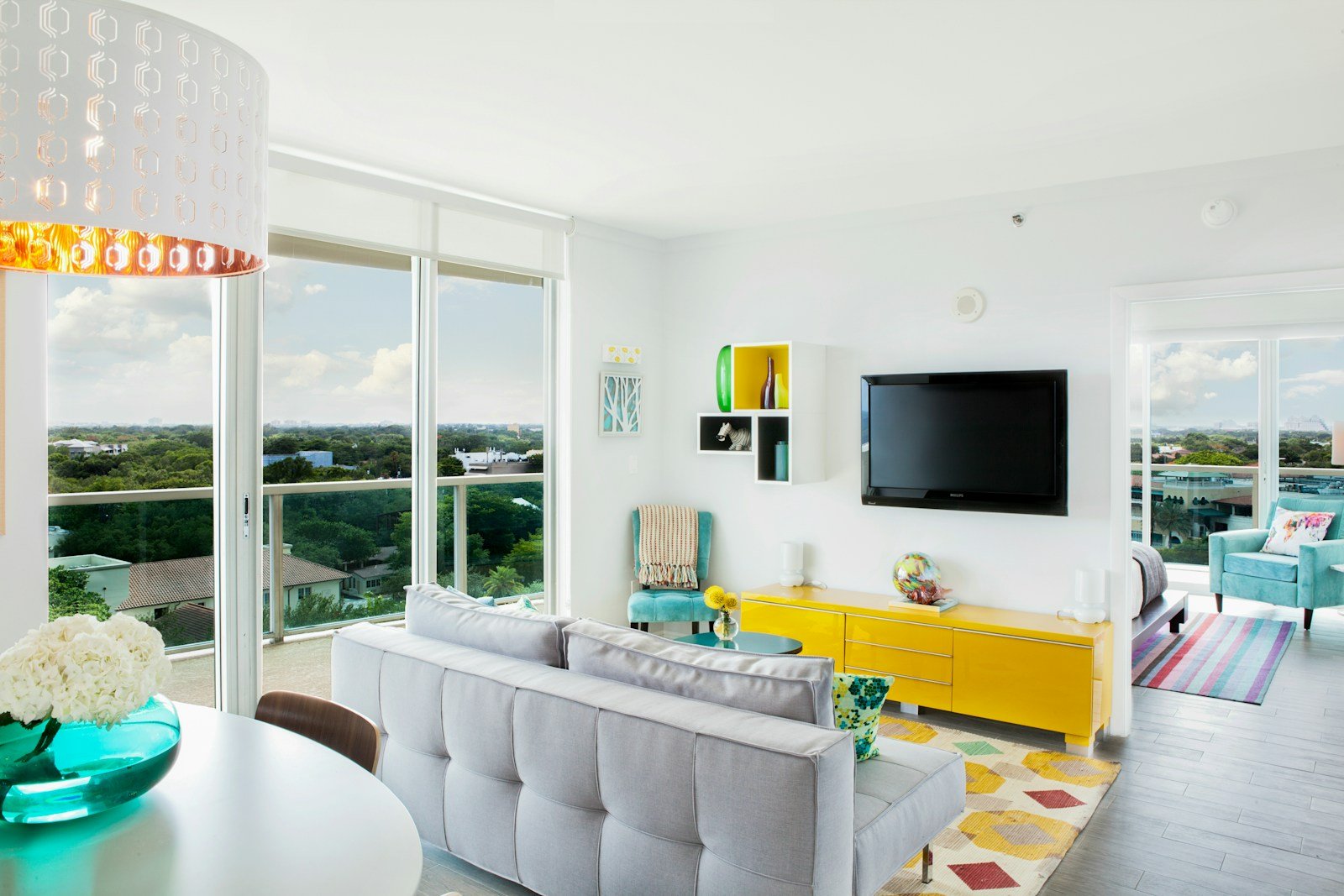 Seafront Garden Flat, fictional apartment in Mackenzie