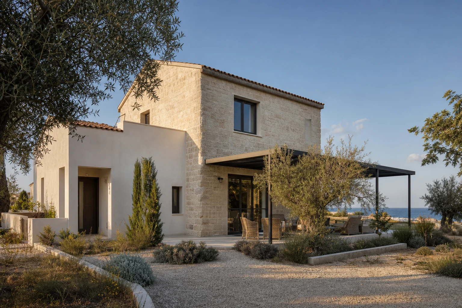 Coastal Villa Renewal fictional project
