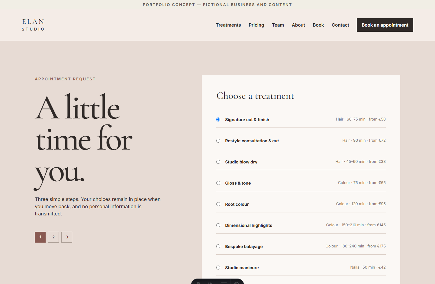ELAN STUDIO important internal page preview